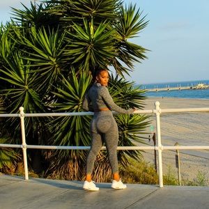 Long Sleeve Active Wear Set